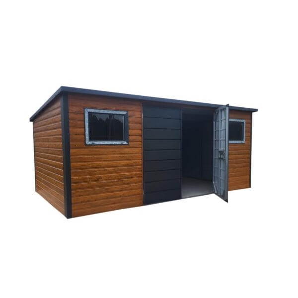 Domek Schowek Ogrodowy drewnopodobny 5x3 PREMIUM